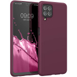 KWmobile Θήκη Σιλικόνης Samsung Galaxy A22 4G - Bordeaux Violet (55493.187)