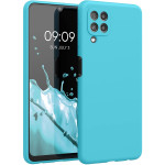 KWmobile Θήκη Σιλικόνης Samsung Galaxy A22 4G - Soft Flexible Rubber Cover - Ocean Blue (55500.223)