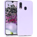 KWmobile Θήκη Σιλικόνης Samsung Galaxy A40 - Lavender (48547.108)