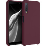 KWmobile Θήκη Σιλικόνης Samsung Galaxy A7 2018 - Soft Flexible Rubber Cover - Tawny Red (47730.190)