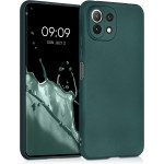 KWmobile Θήκη Σιλικόνης Xiaomi Mi 11 Lite - Metallic Teal (54727.14)