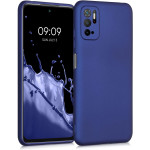 KWmobile Θήκη Σιλικόνης Xiaomi Poco M3 Pro 5G - Metallic Blue (55364.64)
