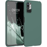 KWmobile Θήκη Σιλικόνης Xiaomi Redmi Note 10 5G - Blue Green (54947.171)