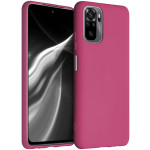 KWmobile Θήκη Σιλικόνης Xiaomi Redmi Note 10 / Note 10S - Pomegranate Red (54541.175)