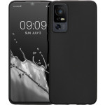 KWmobile Θήκη Σιλικόνης TCL 40 XL - Black Matte (61718.47)