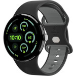 Λουράκι Google Pixel Watch 5 / 4 / 3 / 2 / 1 41mm Spigen Nano Pop από Premium Σιλικόνη - Black Sesame (AMP09486)