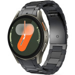 Λουράκι Samsung Galaxy Watch FE / 7 / 6 / 5 / 5 Pro / Watch 4 / Classic 4 (47/46/45/44/43/42/40mm) - Tech-Protect Stainless από Ανοξείδωτο Ατσάλι - Black (5906302313556)
