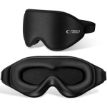 Μάσκα Ύπνου Tech-Protect Eyeshade Sleep Mask με Αφρό Μνήμης - Matte Black (5906302376162)