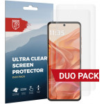 Μεμβράνη Προστασίας Motorola Razr 50 Rosso Ultra Clear Screen Protector Οθόνης 2 Τεμάχια - Clear (8719246458842)