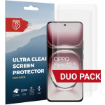 Μεμβράνη Προστασίας Oppo Reno12 Rosso Ultra Clear Screen Protector Οθόνης 2 Τεμάχια - Clear (8719246458866)