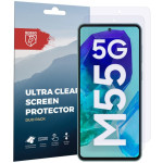 Μεμβράνη Προστασίας Samsung Galaxy M55 Rosso Ultra Clear Screen Protector Οθόνης 2 Τεμάχια - Clear (8719246458712)