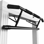 Μονόζυγο Πόρτας Relaxdays Door Frame Pullup Bar Πλάτος 70 έως 92 cm για Χρήστη έως 150kg - Black (10054369)