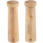 Navaris Salt and Pepper Mill Set - Σετ Χειροκίνητοι Μύλοι Μπαχαρικών / Δοχεία για Αλάτι και Πιπέρι από Ξύλο - 20.5cm (49616.02)