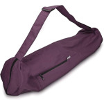 Navaris Yoga Mat Bag with Zipper - Τσάντα Γυμναστηρίου / Μεταφοράς Στρώματος Γυμναστικής / Yoga με Φερμουάρ & Ιμάντα Ώμου - 72 x 29 cm - Purple (44963.45)
