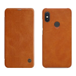 Nillkin Qin Θήκη-Πορτοφόλι Xiaomi Redmi Note 6 Pro - Brown (44546) 