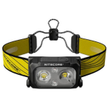 Nitecore NU25 Headlamp - Αδιάβροχος Επαναφορτιζόμενος Φακός Κεφαλής LED - 400 Lumens - Μπαταρία 650mAh - Black (6952506407439)