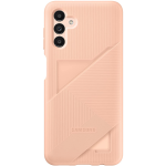 Official Samsung Card Slot Cover - Θήκη Σιλικόνης με Υποδοχή για Κάρτα - Samsung Galaxy A13 5G - Peach (EF-OA136TPEGWW)