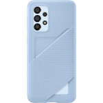 Official Samsung Card Slot Cover - Θήκη Σιλικόνης με Υποδοχή για Κάρτα - Samsung Galaxy A33 5G - Arctic Blue (EF-OA336TLEGWW)
