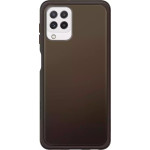 Official Samsung Θήκη Σιλικόνης Soft Clear Cover - Samsung Galaxy A22 4G - Black (EF-QA225TBEGEU)