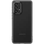 Official Samsung Θήκη Σιλικόνης Soft Clear Cover - Samsung Galaxy A33 5G - Black (EF-QA336TBEGWW)