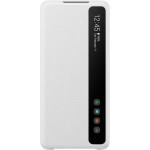 Open Box Grade P Official Samsung Smart Clear View Cover Θήκη Flip με Ενεργό Πορτάκι Samsung Galaxy S20 Plus - White (EF-ZG985CWEGEU-OB-P)