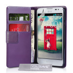 Θήκη LG L70 - Πορτοφόλι by YouSave (Z608)