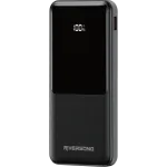 PowerBank Riversong Horizon 10 Pro 10.000 mAh με Θύρες 1 x Type-C / 1 x USB-A & Eνσωματωμένα Καλώδια 1 x Type-C / 1 x Lightning 22.5W - Black (PB134)