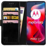 PU Θήκη Πορτοφόλι - Motorola Moto G24 / G24 Power / G04 - Rosso Element - Black (8719246446184) 