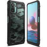 Ringke Fusion X Θήκη Xiaomi Redmi Note 10 / Note 10S - Camo Black (8809785457403)