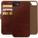 Rosso Element 2 in 1 - PU Θήκη Πορτοφόλι Apple iPhone SE 2022 / 2020 / 8 / 7 - Brown (8719246324857) 