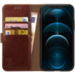 Rosso Element PU Θήκη Πορτοφόλι Apple iPhone 12 Pro Max - Brown (8719246252341) 