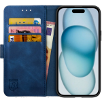 Rosso Element PU Θήκη Πορτοφόλι Apple iPhone 15 - Blue (8719246401312) 