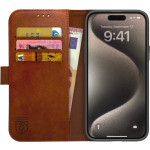 Rosso Element PU Θήκη Πορτοφόλι Apple iPhone 15 Pro Max - Brown (8719246401305) 