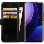 Rosso Element PU Θήκη Πορτοφόλι Motorola Edge 40 - Black (8719246390395) 