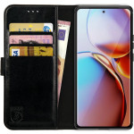 Rosso Element PU Θήκη Πορτοφόλι Motorola Edge Plus 2023 - Black (8719246398810) 