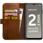 Rosso Element PU Θήκη Πορτοφόλι Nokia G21 / G11 - Brown (8719246358425) 