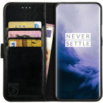 Rosso Element PU Θήκη Πορτοφόλι OnePlus 7 Pro - Black (8719246191695) 