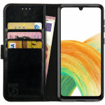 Rosso Element PU Θήκη Πορτοφόλι Samsung Galaxy A33 5G - Black (8719246344121) 