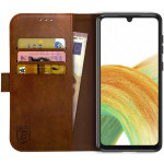 Rosso Element PU Θήκη Πορτοφόλι Samsung Galaxy A33 5G - Brown (8719246360404) 