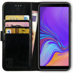 Rosso Element PU Θήκη Πορτοφόλι Samsung Galaxy A7 2018 - Black (8719246163296) 
