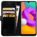 Rosso Element PU Θήκη Πορτοφόλι Samsung Galaxy M22 / A22 4G - Black (8719246339684) 
