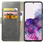 Rosso Element PU Θήκη Πορτοφόλι Samsung Galaxy S20 - Grey (8719246223525) 