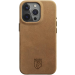 Rosso Elite Back Cover - Δερμάτινη Θήκη MagSafe - Apple iPhone 15 Pro - Light Brown (8719246442049) 