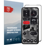 Rosso Tempered Glass - FullFace Αντιχαρακτικό Προστατευτικό Γυαλί Οθόνης Nothing Phone 2 - Black (8719246409431)