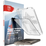 Rosso Tempered Glass - FullFace Αντιχαρακτικό Προστατευτικό Γυαλί Οθόνης Apple iPhone 15 Pro (8719246407079)