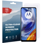 Rosso Ultra Clear Screen Protector - Μεμβράνη Προστασίας Οθόνης - Motorola Moto E32s- 2 Τεμάχια (8719246375668)