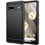 Spacecase Carbon - Θήκη Σιλικόνης - Google Pixel 7a - Black (5905719038793)