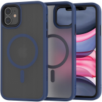 Spacecase Hybrid MagSafe - Σκληρή Ημιδιάφανη Θήκη MagSafe - Apple iPhone 11 - Dark Blue (5905719103323)