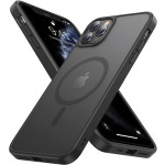 Spacecase Hybrid MagSafe - Σκληρή Ημιδιάφανη Θήκη MagSafe - Apple iPhone 11 Pro - Black (5905719103354)