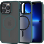 Spacecase Hybrid MagSafe - Σκληρή Ημιδιάφανη Θήκη MagSafe - Apple iPhone 13 Pro - Dark Green (5905719102876)